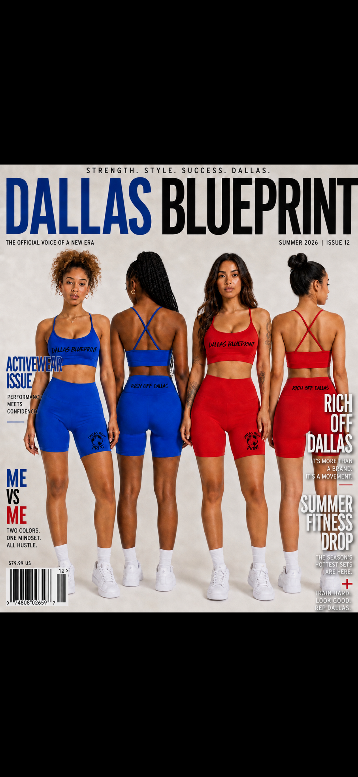 Rich Off Dallas women's gym attire